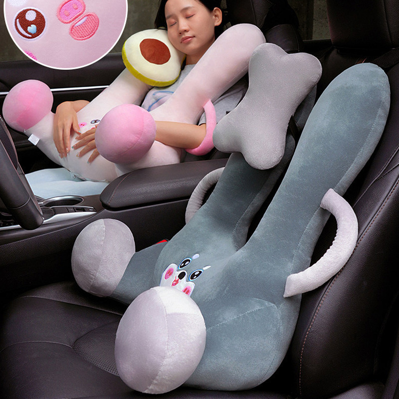 Travel Accessories In Train - ใหม่เด็กนอนหมอนรองศีรษะงีบหลับเข็มขัดไหล่เบาะคอชุดอุปกรณ์เสริมสำหรับเดินทางสำหรับรถยนต์รถไฟเครื่องบินหมอน