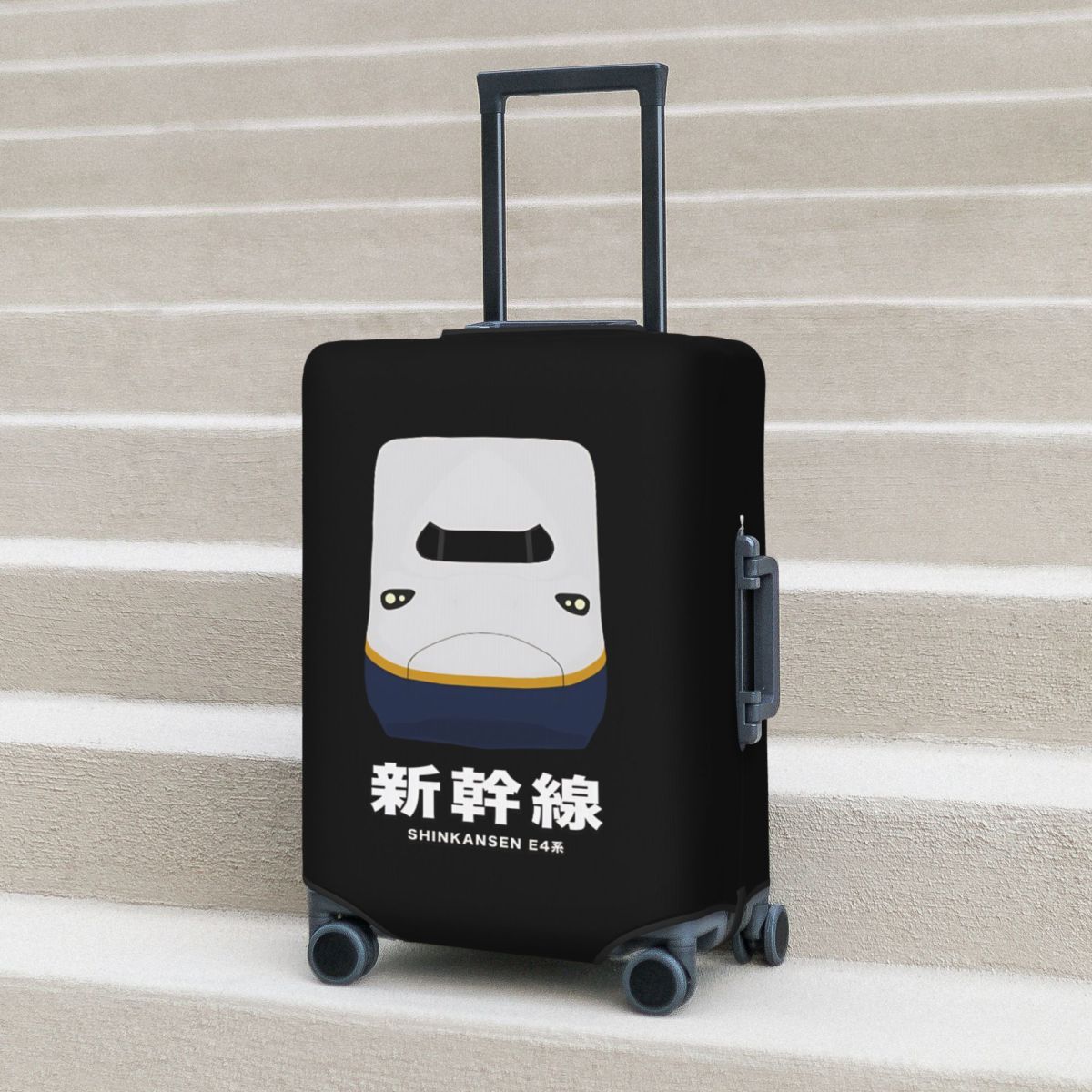 Travel Accessories In Train - ซีรีส์ E4 ชินคันเซ็น ฝาครอบกระเป๋าเดินทาง สำหรับการเดินทางช่วงวันหยุด อุปกรณ์ป้องกันกระเป๋าเดินทาง