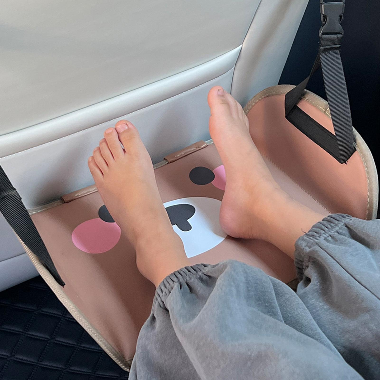 Travel Accessories In Train - เด็กเครื่องบิน Footrest Hammock เที่ยวบินรถท่องเที่ยวที่นั่งเท้า Pad ปรับรถไฟแบบพกพาหมอนนอนอุปกรณ์เสริม