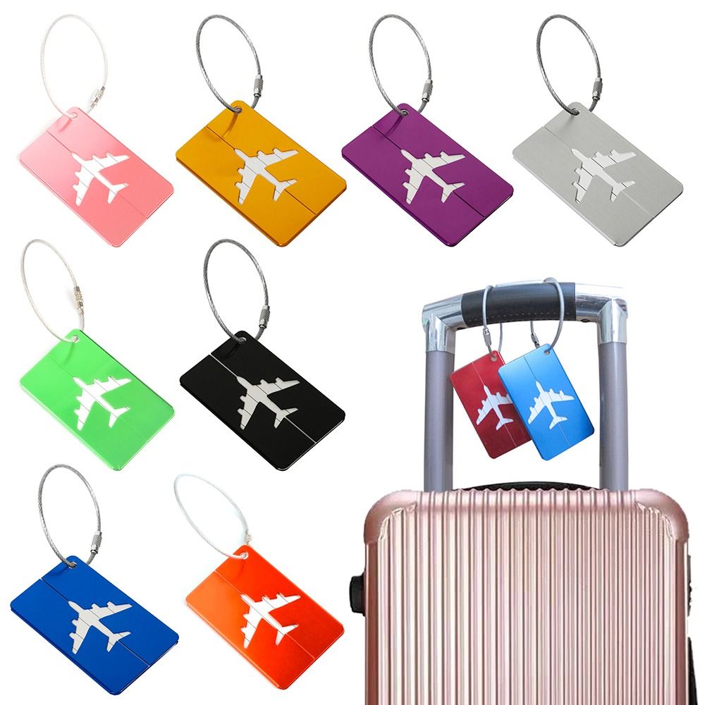 Travel Accessories For Europe - ป้ายกระเป๋าถือเดินทางกระเป๋าเดินทางแบบนำกลับมาใช้ใหม่ได้มีเชือกป้ายสำหรับวันหยุดกระเป๋าเดินทาง