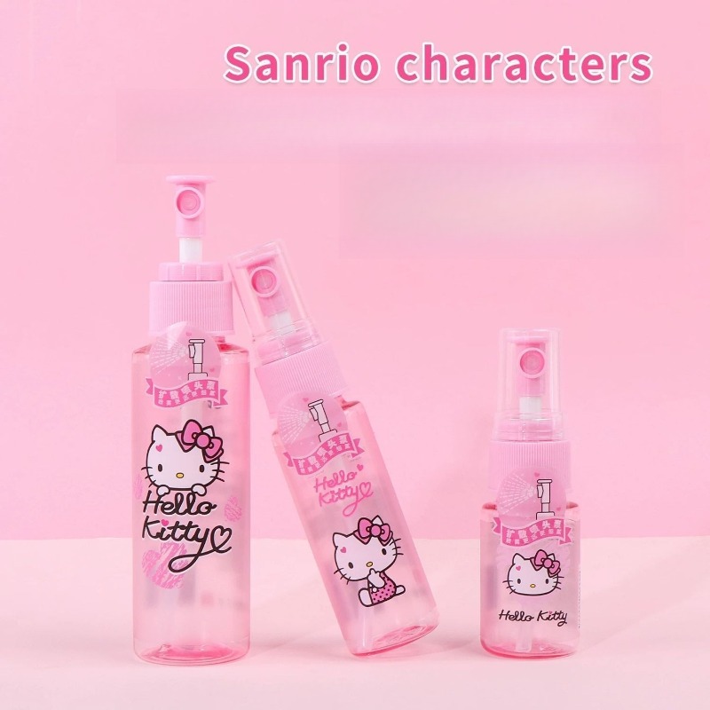 Travel Accessories Japan - ขวดสเปรย์ซานริโอ เฮลโล คิตตี้น่ารัก แบบเติมได้ ขนาดพกพา การ์ตูนอนิเมะ