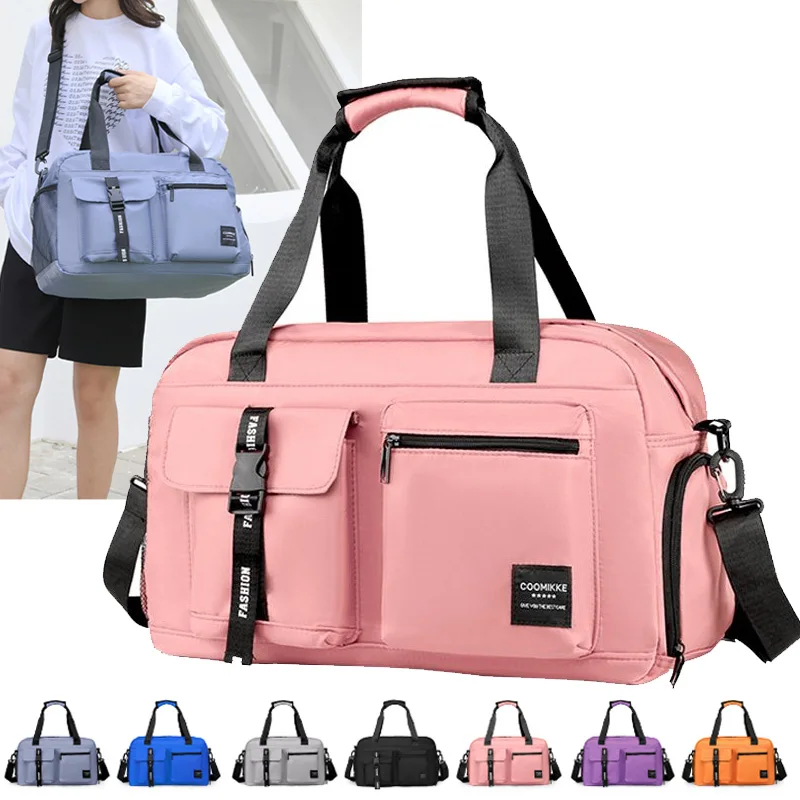 กระเป๋าฟิตเนสขนาดใหญ่กีฬากระเป - Shoe Bag Travel บทวิจารณ์และราคา