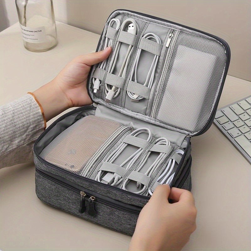 กระเป๋าจัดเก็บสายชาร์จแบบพกพา  - Travel Ziplock Bags บทวิจารณ์และราคา