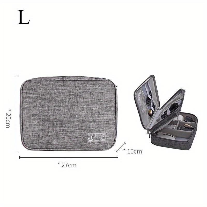 กระเป๋าจัดเก็บสายชาร์จแบบพกพา  - Travel Ziplock Bags บทวิจารณ์และราคา