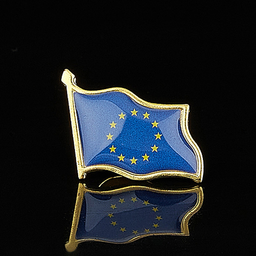 เข็มกลัดปกเสื้อลายธงชุบทองสำหร - Travel Accessories For Europe บทวิจารณ์และราคา