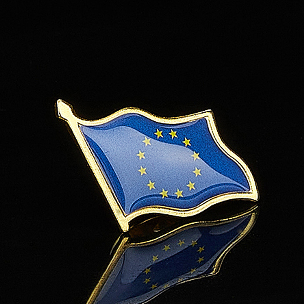 เข็มกลัดปกเสื้อลายธงชุบทองสำหร - Travel Accessories For Europe บทวิจารณ์และราคา