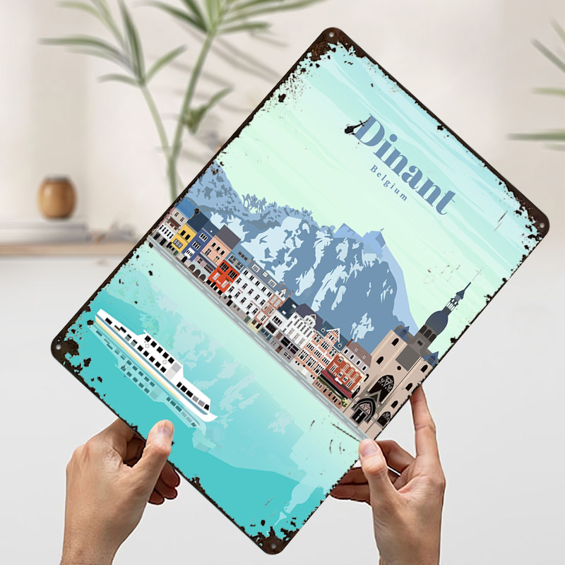 โปสเตอร์พิมพ์ลายท่องเที่ยวที่ด - Travel Accessories For Europe บทวิจารณ์และราคา