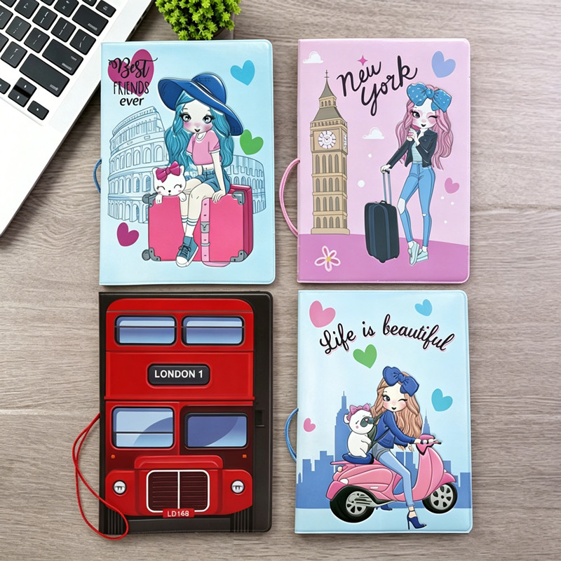 ซองใส่พาสปอร์ต PVC ลายรถบัสลอน - Travel Accessories London บทวิจารณ์และราคา