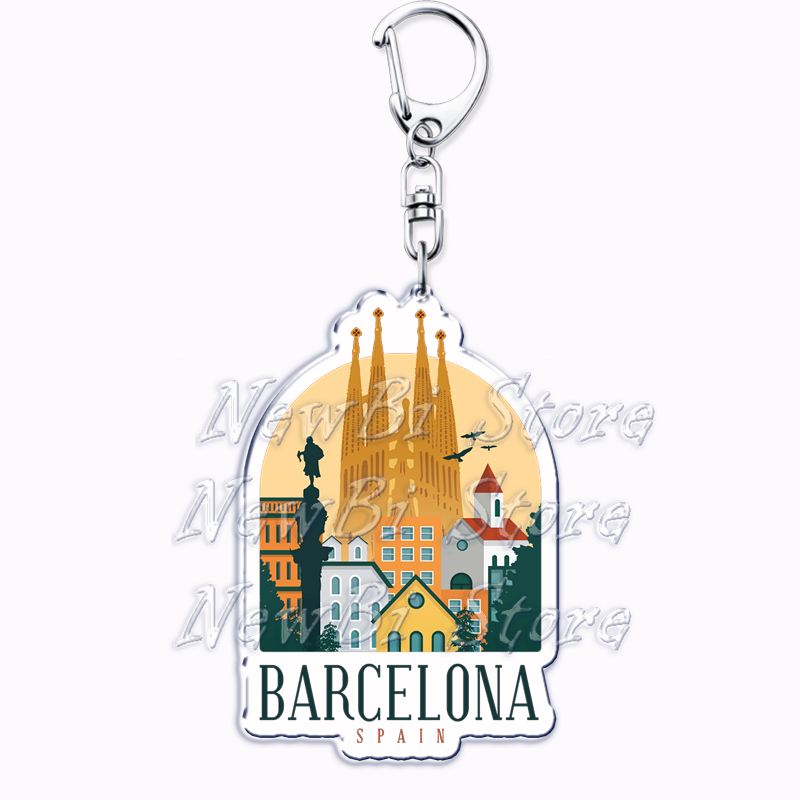 Hot Travel Cites พวงกุญแจสําหร - Travel Accessories London บทวิจารณ์และราคา