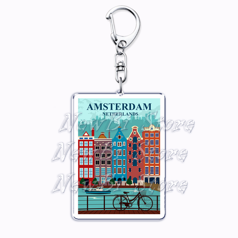 Hot Travel Cites พวงกุญแจสําหร - Travel Accessories London บทวิจารณ์และราคา