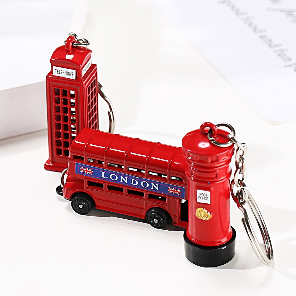 แฟชั่นสีแดง London Bus พวงกุญแ - Travel Accessories London บทวิจารณ์และราคา