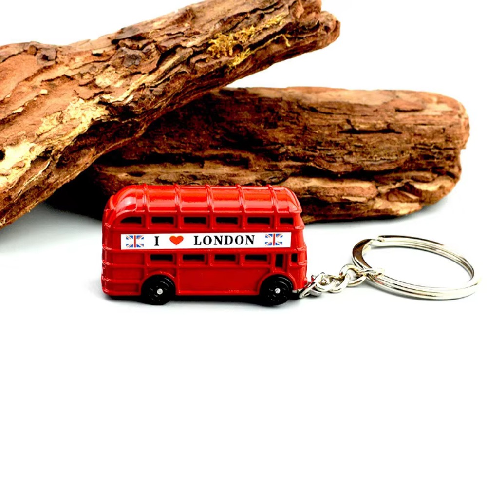 แฟชั่นสีแดง London Bus พวงกุญแ - Travel Accessories London บทวิจารณ์และราคา