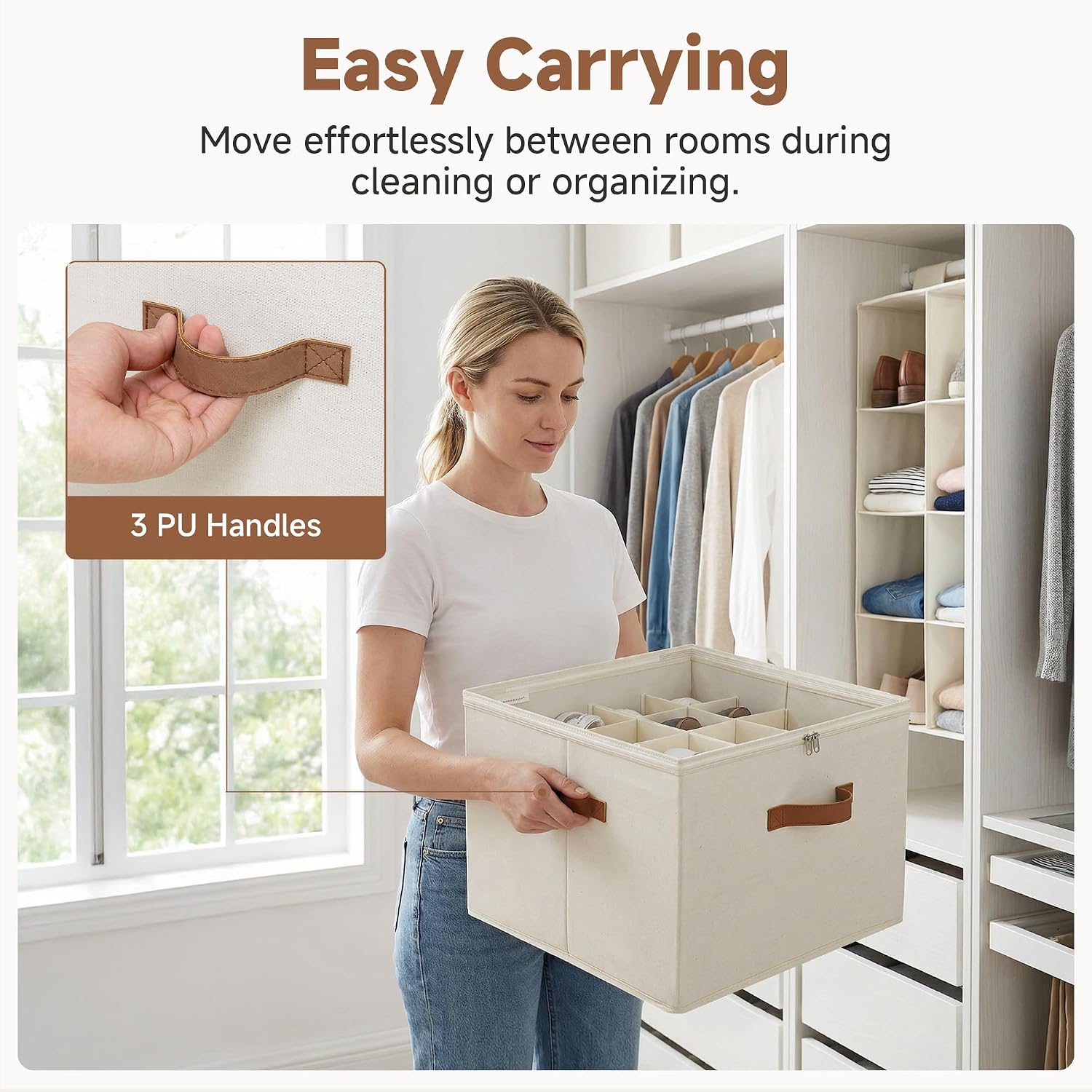 ที่เก็บรองเท้าสำหรับตู้เสื้อผ้ - Shoe Bag Travel บทวิจารณ์และราคา