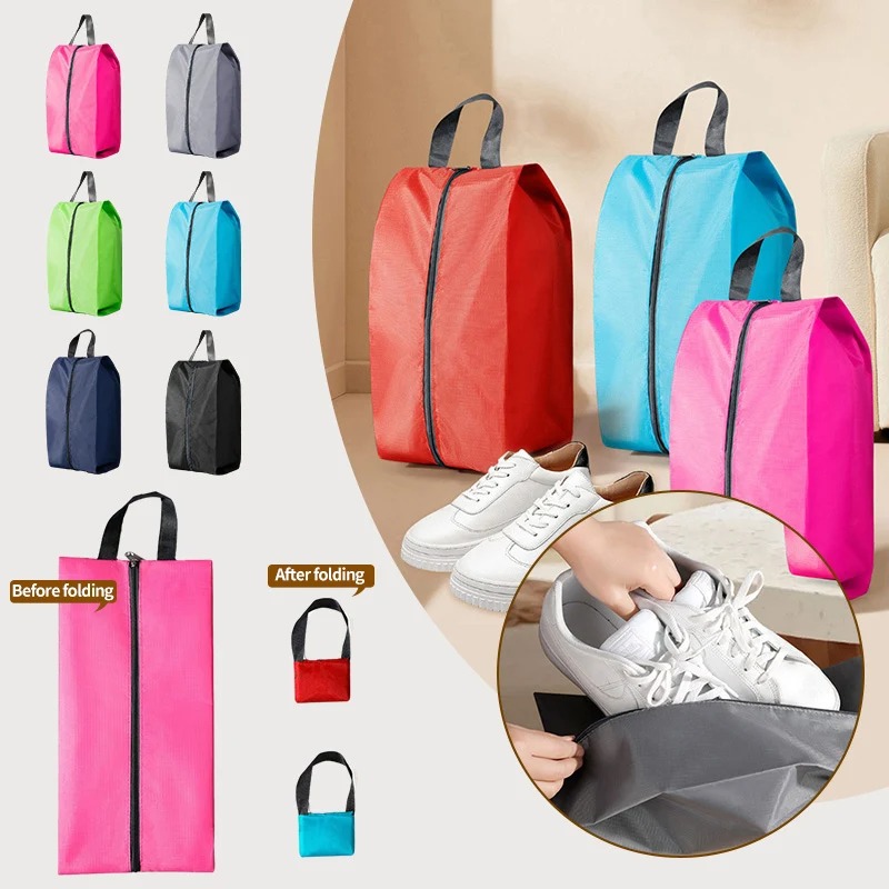 กระเป๋าใส่รองเท้าแบบพกพา 1 ชิ้ - Travel Ziplock Bags บทวิจารณ์และราคา