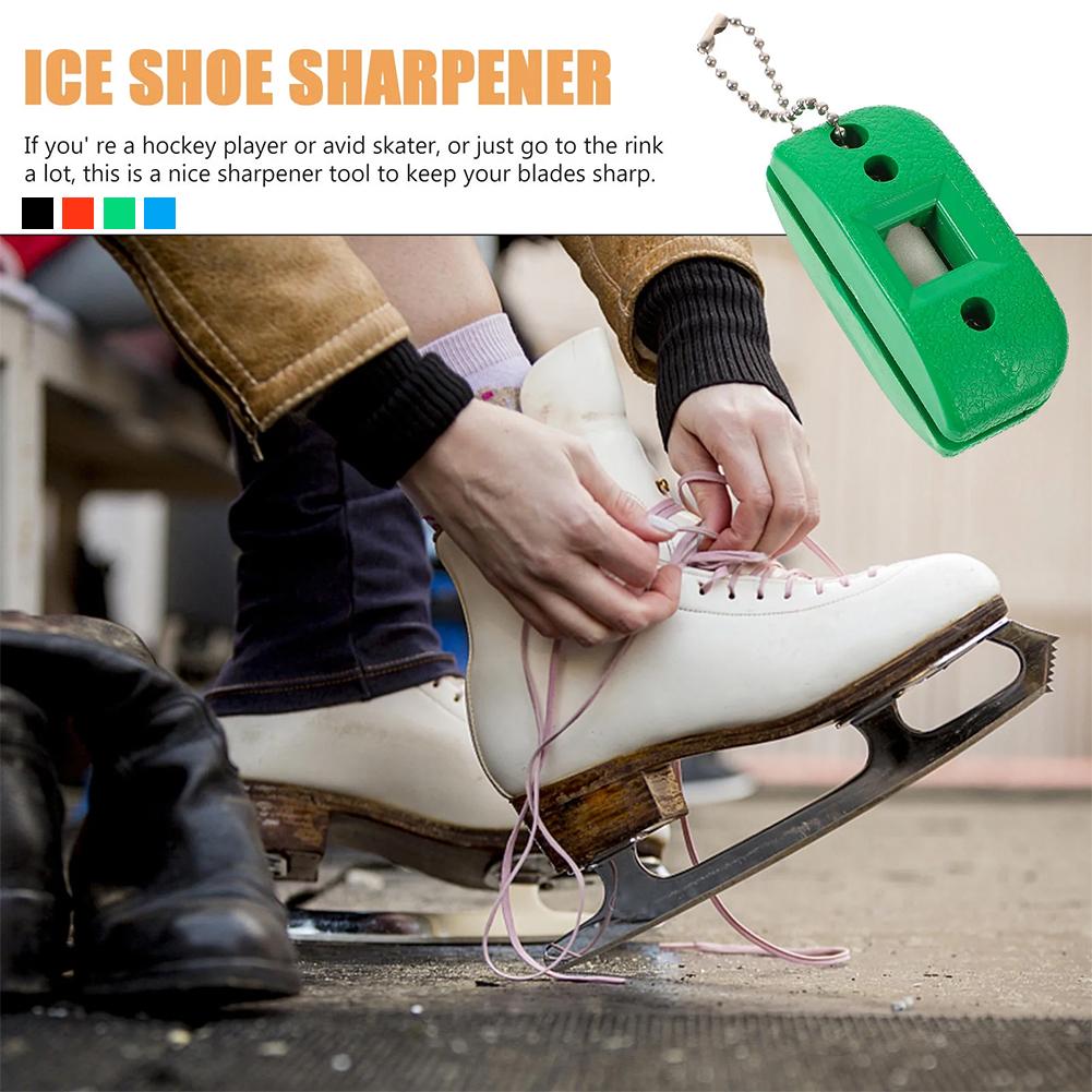 หินลับคมใบมีดสเก็ตน้ำแข็งแบบพก - Shoe Bag Travel บทวิจารณ์และราคา
