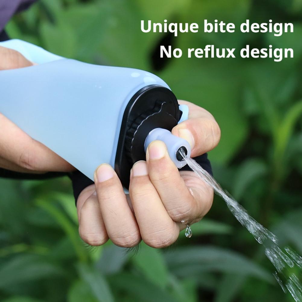 ขวดน้ำซิลิโคนพับได้สำหรับกิจกร - Water Bottle Collapsible บทวิจารณ์และราคา