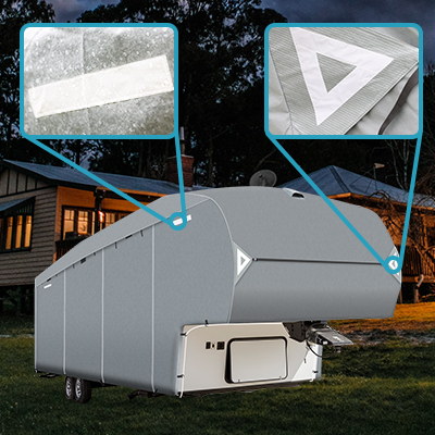 ผ้าคลุมรถบ้านแบบ 5th Wheel RV  - Travel Accessories Us บทวิจารณ์และราคา