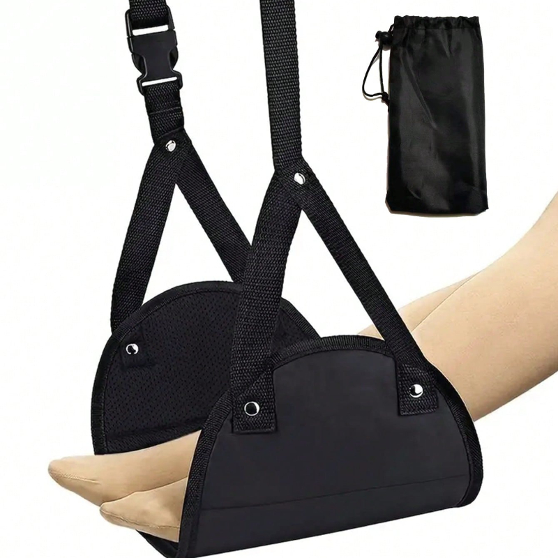 แบบพกพาปรับ Footrest Hammock ส - Travel Accessories In Train บทวิจารณ์และราคา