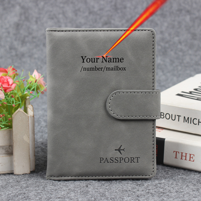 ปุ่มแม่เหล็กปกหนังสือเดินทางปร - Travel Accessories Rfid บทวิจารณ์และราคา