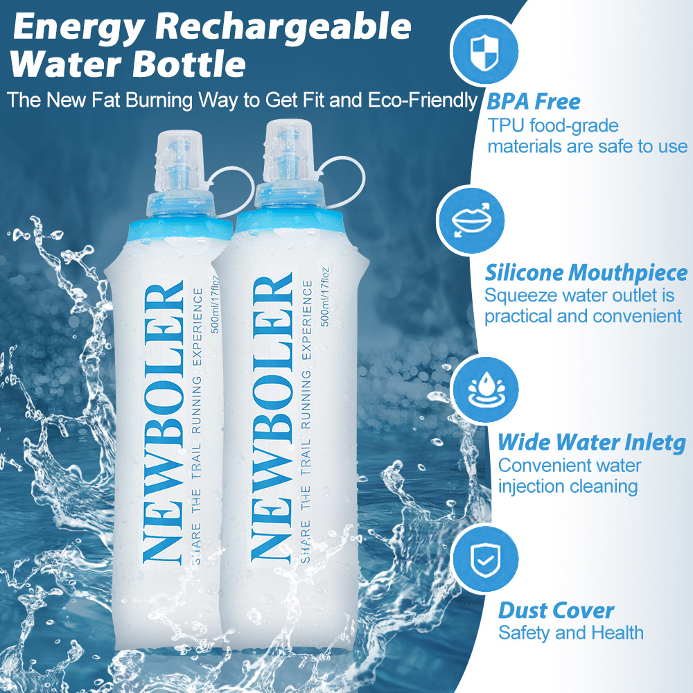 150/250/300/500/750ml กลางแจ้ง - Water Bottle Collapsible บทวิจารณ์และราคา
