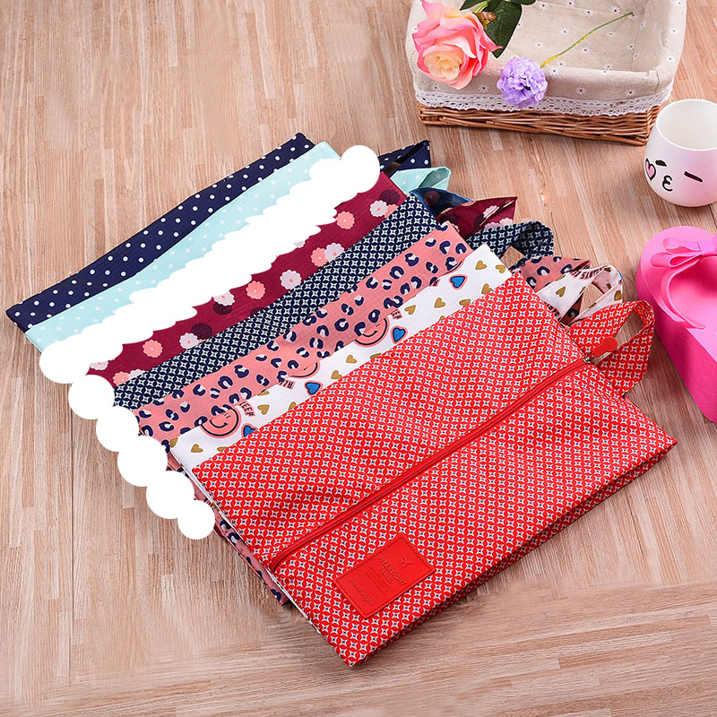 กระเป๋าแฟชั่นสำหรับนักเรียน 1  - Shoe Bag Travel บทวิจารณ์และราคา