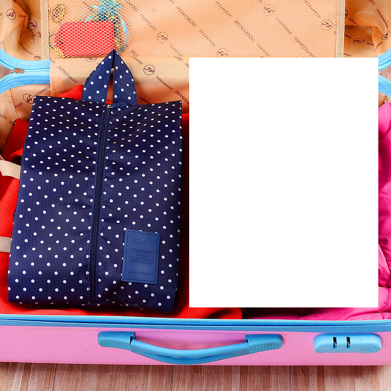 กระเป๋าแฟชั่นสำหรับนักเรียน 1  - Shoe Bag Travel บทวิจารณ์และราคา
