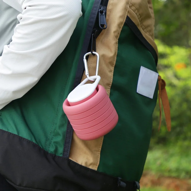 ขวดน้ำซิลิโคนพับได้ขนาด 600 มล - Water Bottle Collapsible บทวิจารณ์และราคา