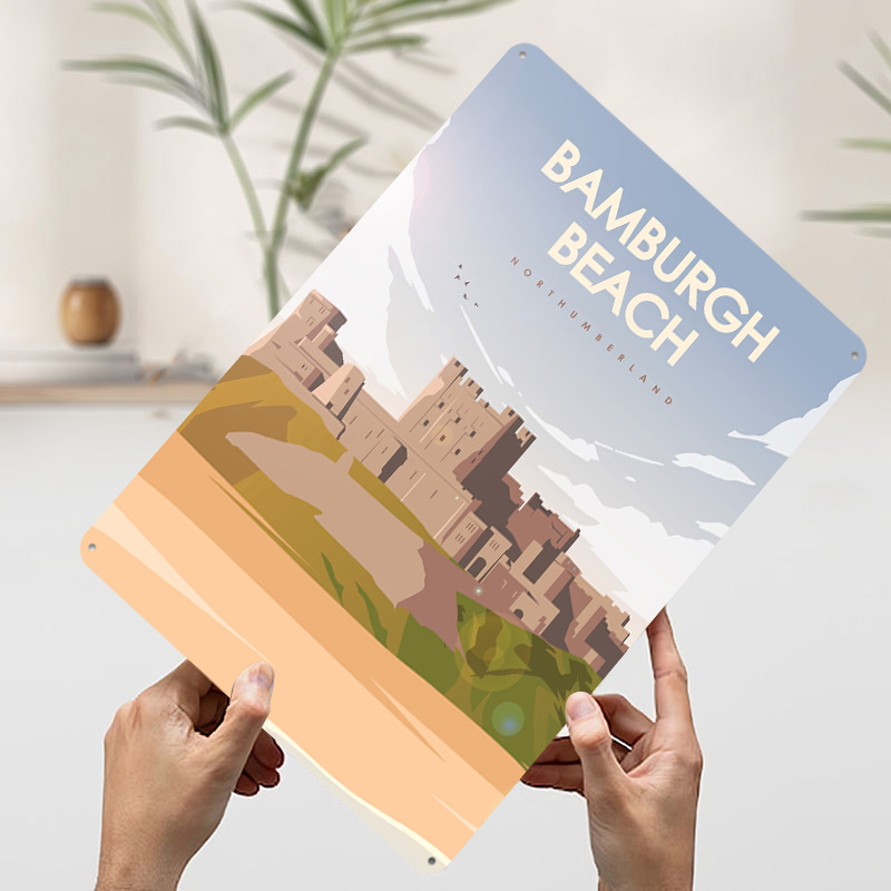 โปสเตอร์ท่องเที่ยวชายหาดแบมเบอ - Travel Accessories For Europe บทวิจารณ์และราคา