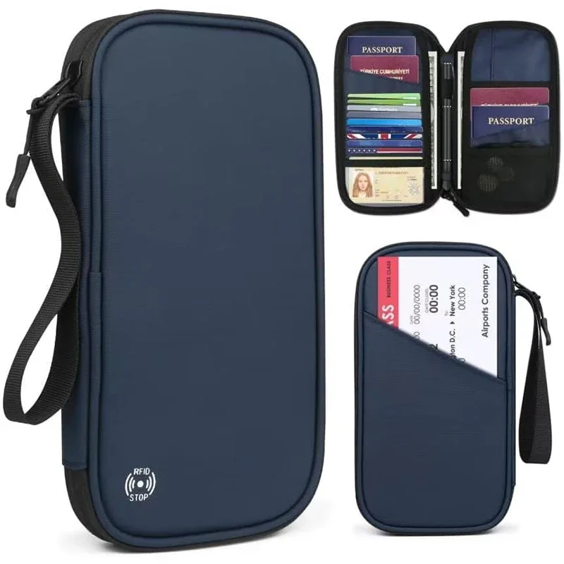 น้ําหนักเบาครอบครัวหนังสือเดิน - Travel Ziplock Bags บทวิจารณ์และราคา
