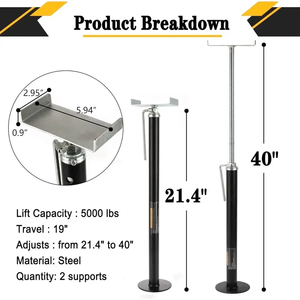 ขาตั้งรองรับส่วนขยาย RV สำหรับ - Travel Accessories Us บทวิจารณ์และราคา