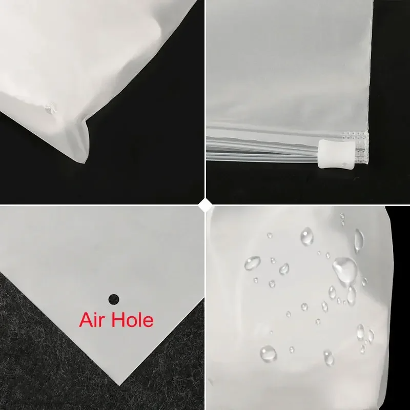 20 ชิ้น ถุงซิปล็อคแบบฝ้าสำหรับ - Travel Ziplock Bags บทวิจารณ์และราคา
