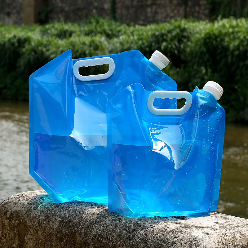ถุงใส่น้ำแบบพับเก็บได้เหยือกพล - Water Bottle Collapsible บทวิจารณ์และราคา