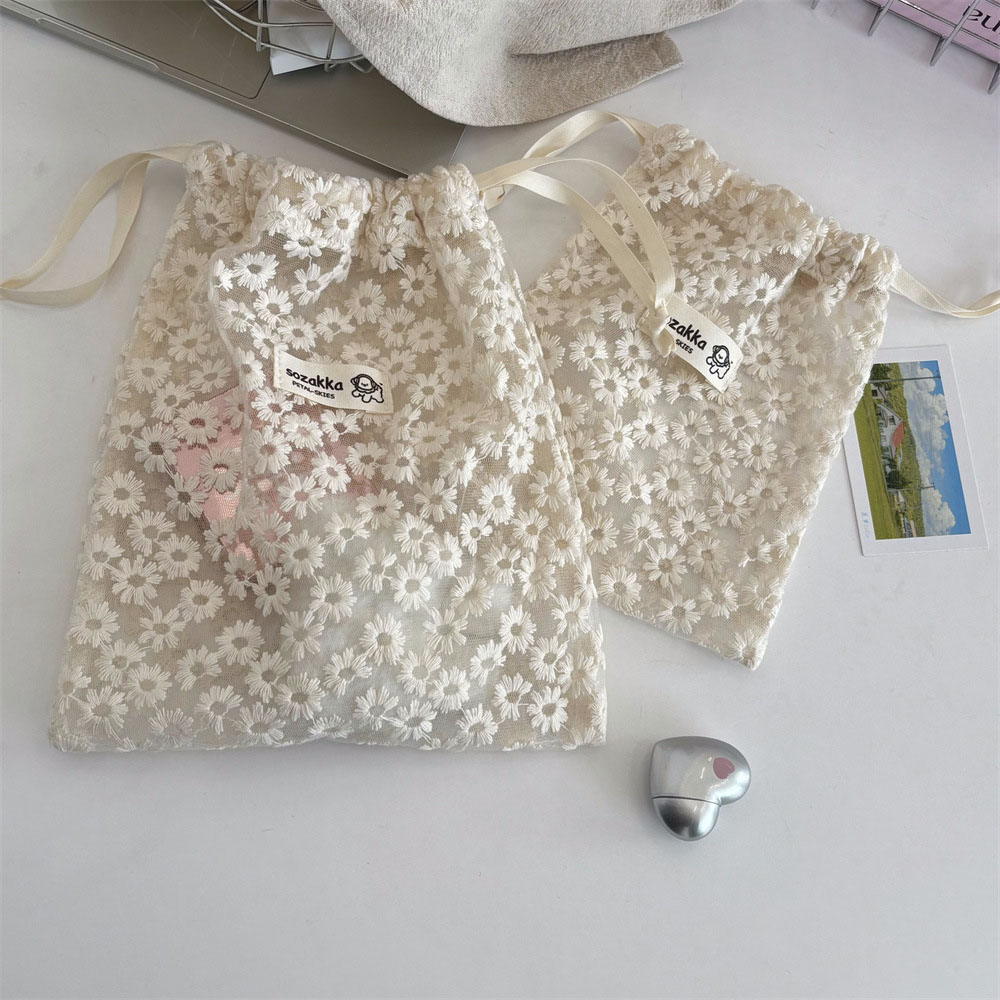กระเป๋าเครื่องสำอางผ้าตาข่ายปั - Travel Accessories Us บทวิจารณ์และราคา