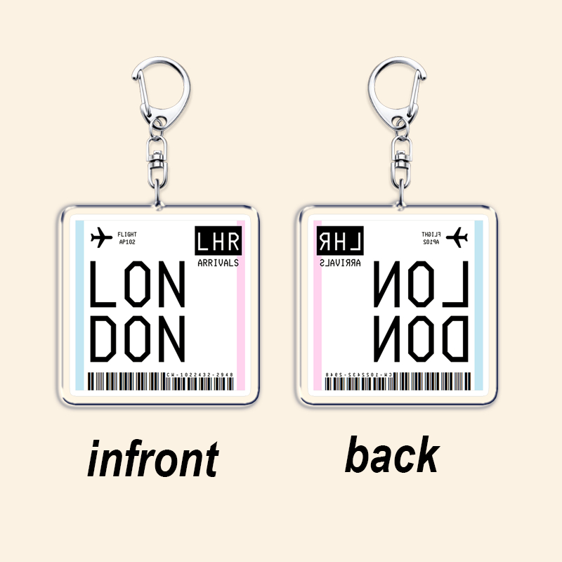 พวงกุญแจเดินทางเครื่องบินตั๋วข - Travel Accessories London บทวิจารณ์และราคา