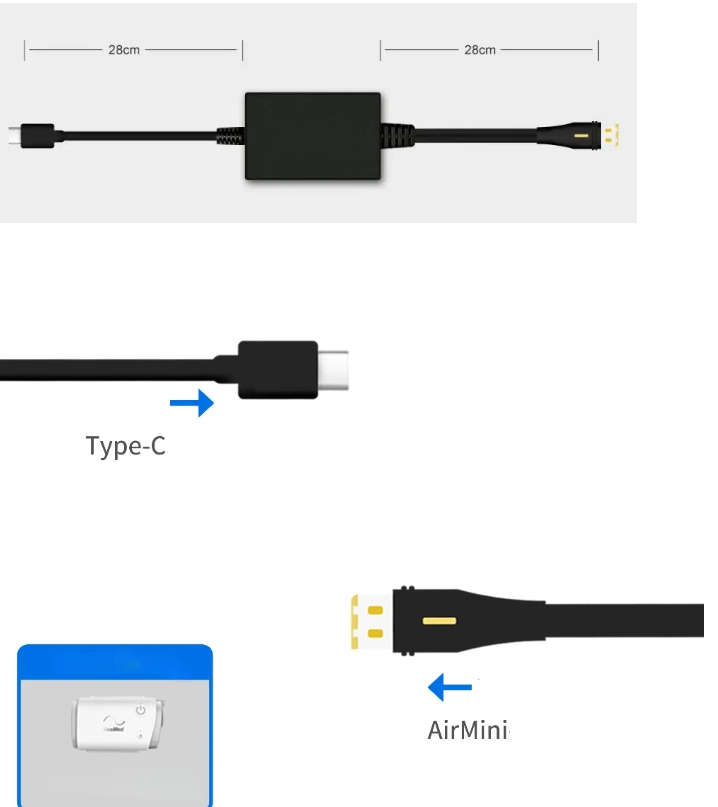 สายชาร์จ ResMed Airmini PD สาย - Travel Accessories In Train บทวิจารณ์และราคา