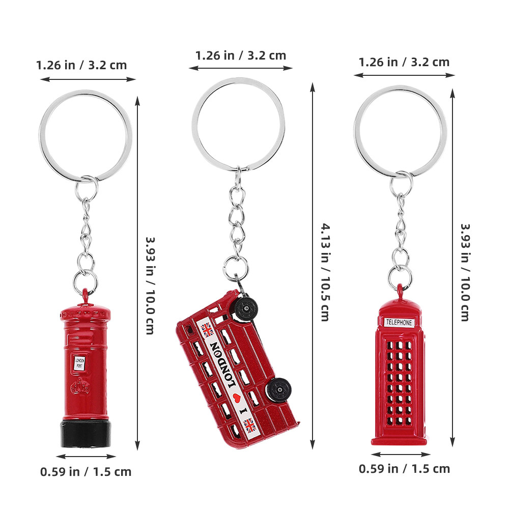 พวงกุญแจที่ระลึกจากลอนดอน 3 ชิ - Travel Accessories London บทวิจารณ์และราคา