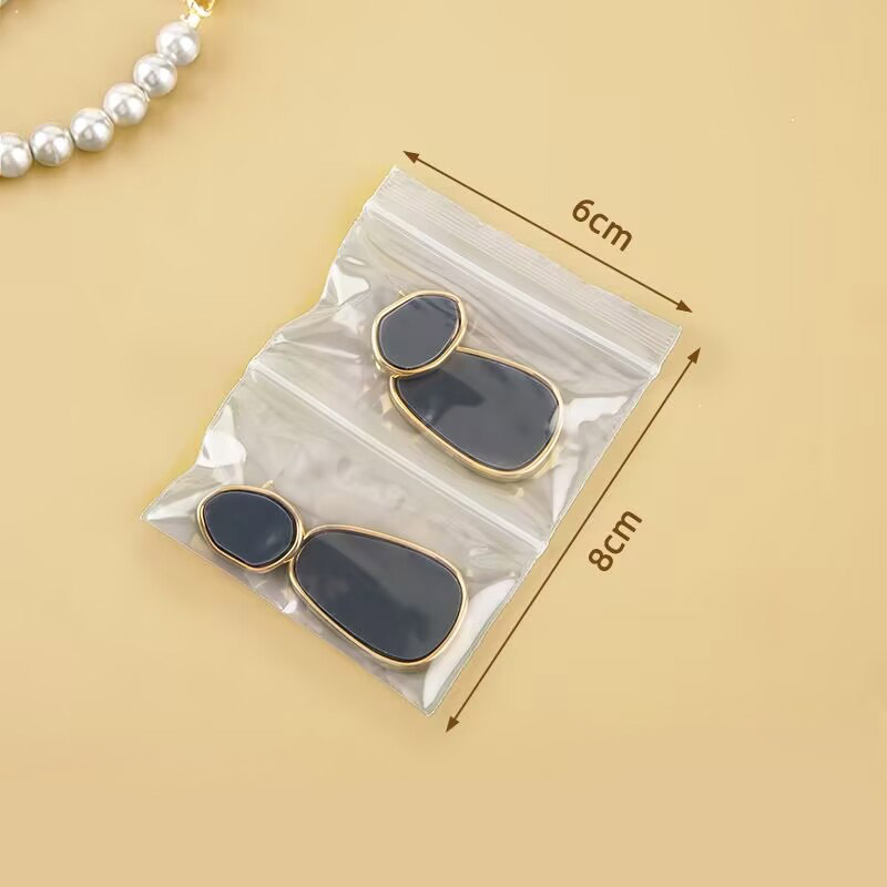 500 ชิ้นโปร่งใสกระเป๋าคู่ Zipl - Travel Ziplock Bags บทวิจารณ์และราคา