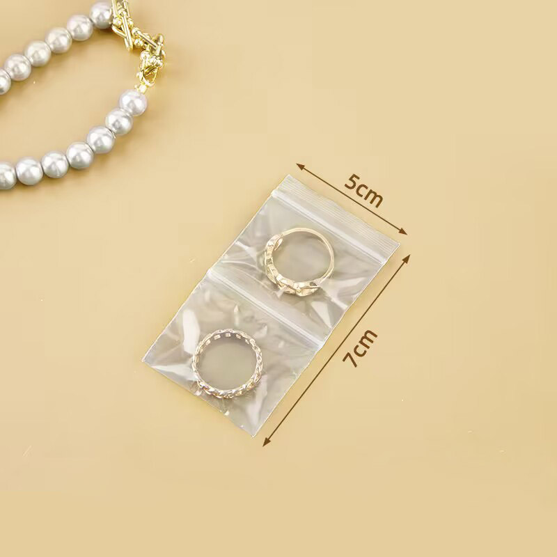 500 ชิ้นโปร่งใสกระเป๋าคู่ Zipl - Travel Ziplock Bags บทวิจารณ์และราคา